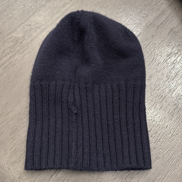 Polo Ralph Lauren Navy Blue Wool American Flag RL\'67 Ribbed Knit Beanie Hat main image 6
